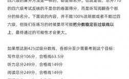 四級分數(shù)怎么算