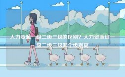 人力資源一級二級三級的區(qū)別？人力資源證一級二級三級哪個級別高