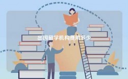 出國留學(xué)機構(gòu)費用多少