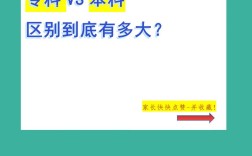 本科和?？频膮^(qū)別