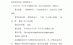 鯉魚(yú)跳龍門(mén)的解釋_近義詞_反義詞