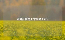 如何在網(wǎng)絡(luò)上考取電工證？