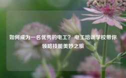 如何成為一名優(yōu)秀的電工？ 電工培訓(xùn)學(xué)校帶你領(lǐng)略技能美妙之旅