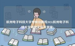 杭州電子科技大學(xué)考研分?jǐn)?shù)線2023(杭州電子科技大學(xué)研究生招生簡章)