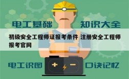 初級安全工程師證報(bào)考條件 注冊安全工程師報(bào)考官網(wǎng)