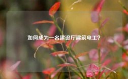如何成為一名建設(shè)廳建筑電工？