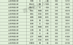 2024年山東科技大學分數(shù)線