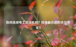 如何選擇電工培訓(xùn)機(jī)構(gòu)？找準(zhǔn)最合適的學(xué)習(xí)方式！