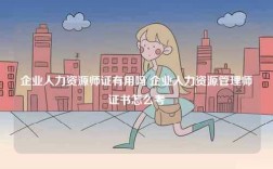 企業(yè)人力資源師證有用嗎 企業(yè)人力資源管理師證書怎么考