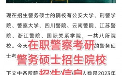 跨專業(yè)考研考警校怎么考