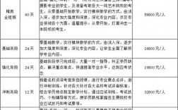 藝考培訓(xùn)班收費(fèi)