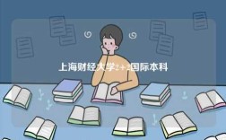 上海財經(jīng)大學2+2國際本科