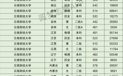 云南財(cái)經(jīng)大學(xué)錄取分?jǐn)?shù)線