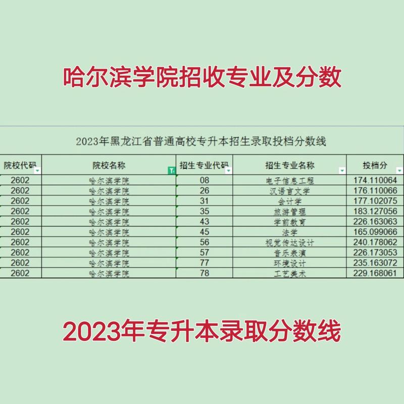 哈爾濱學(xué)院錄取分?jǐn)?shù)線(哈爾濱學(xué)院多少分能考上)-圖1