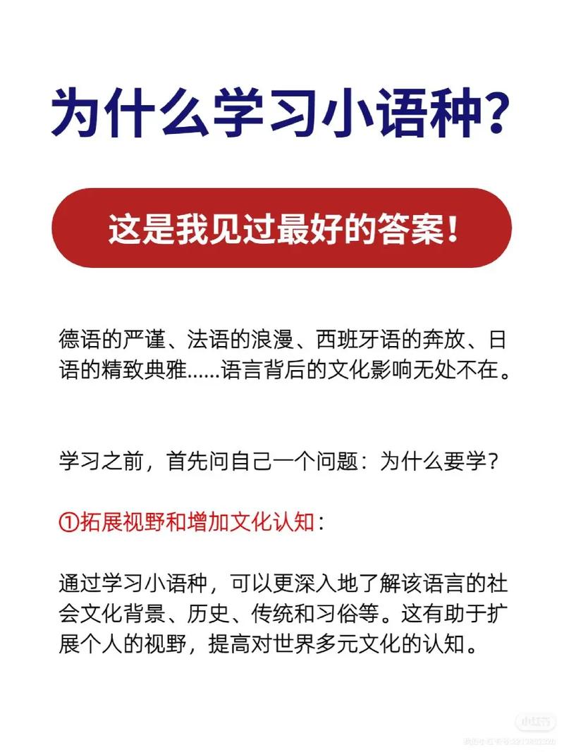 小語(yǔ)種學(xué)什么最好(小語(yǔ)種最吃香的6大專業(yè))-圖1