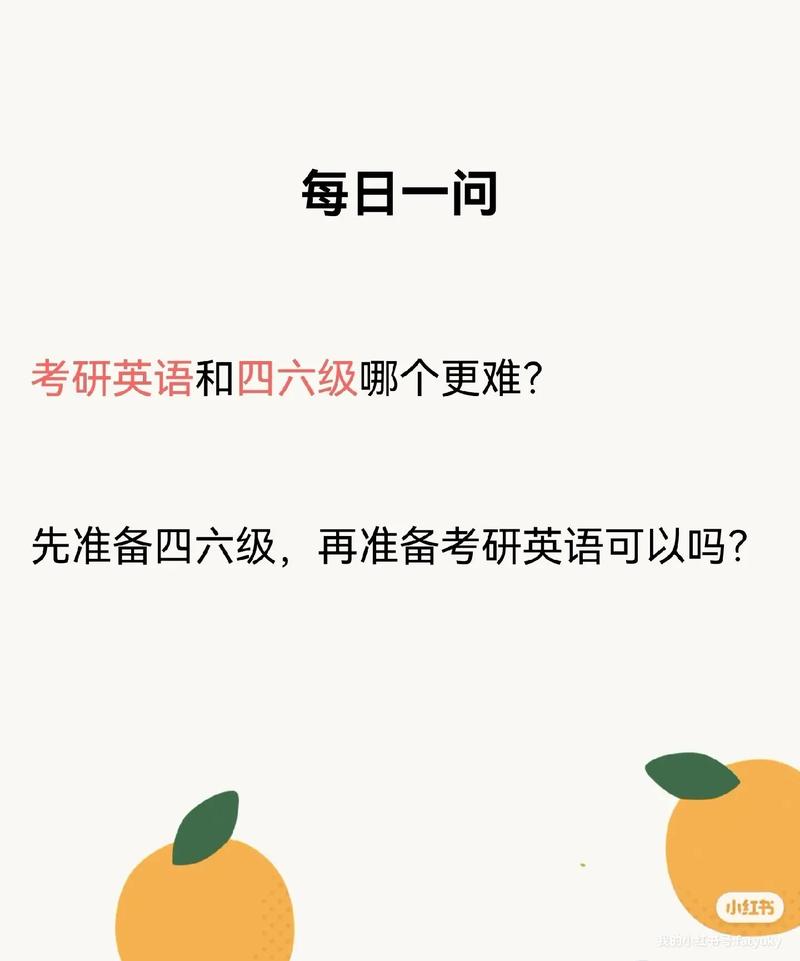 考研英語與六級哪個(gè)難(考研)-圖1