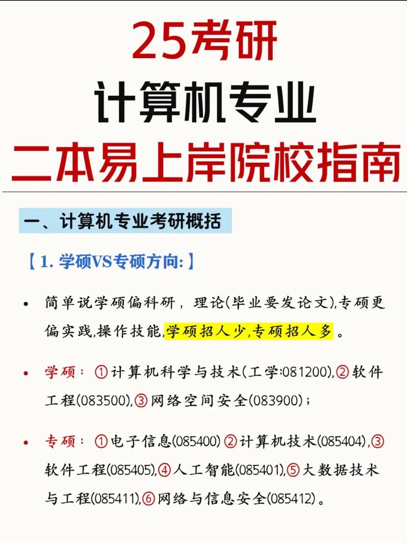 計算機二本考研學(xué)校推薦(計算機科學(xué)與技術(shù)考研院校排名)-圖1
