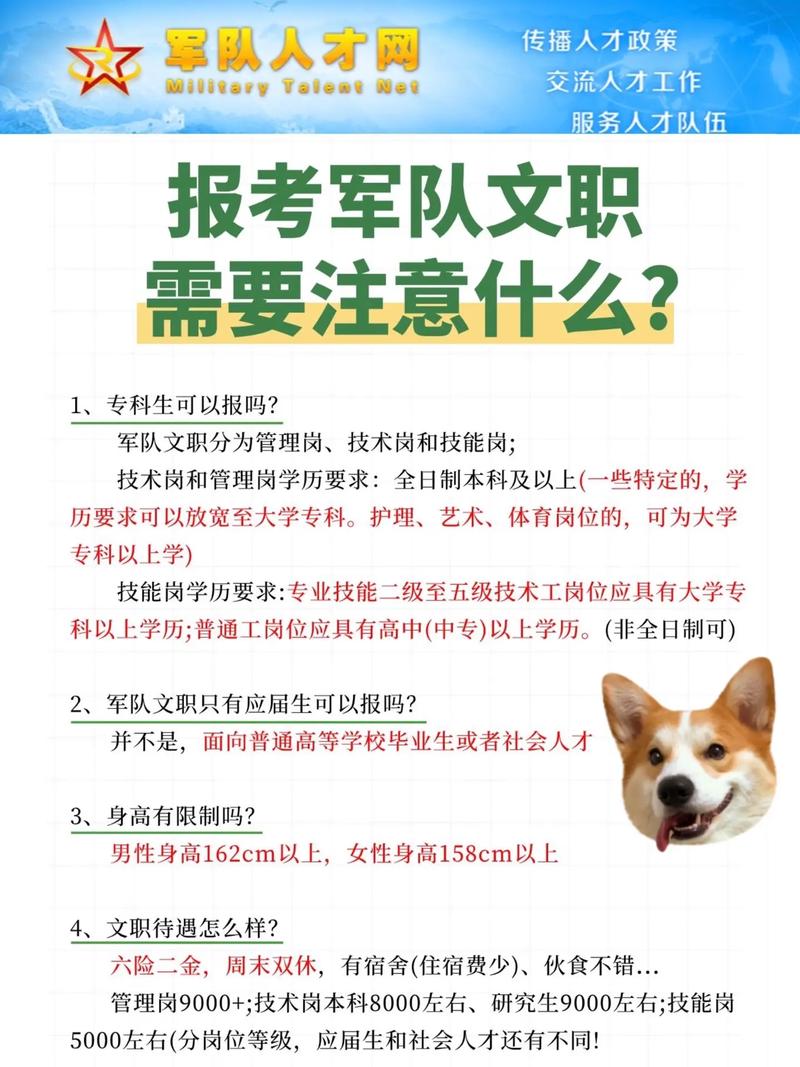 考部隊(duì)文職對(duì)身體有什么要求(女生考部隊(duì)文職有哪些崗位)-圖1