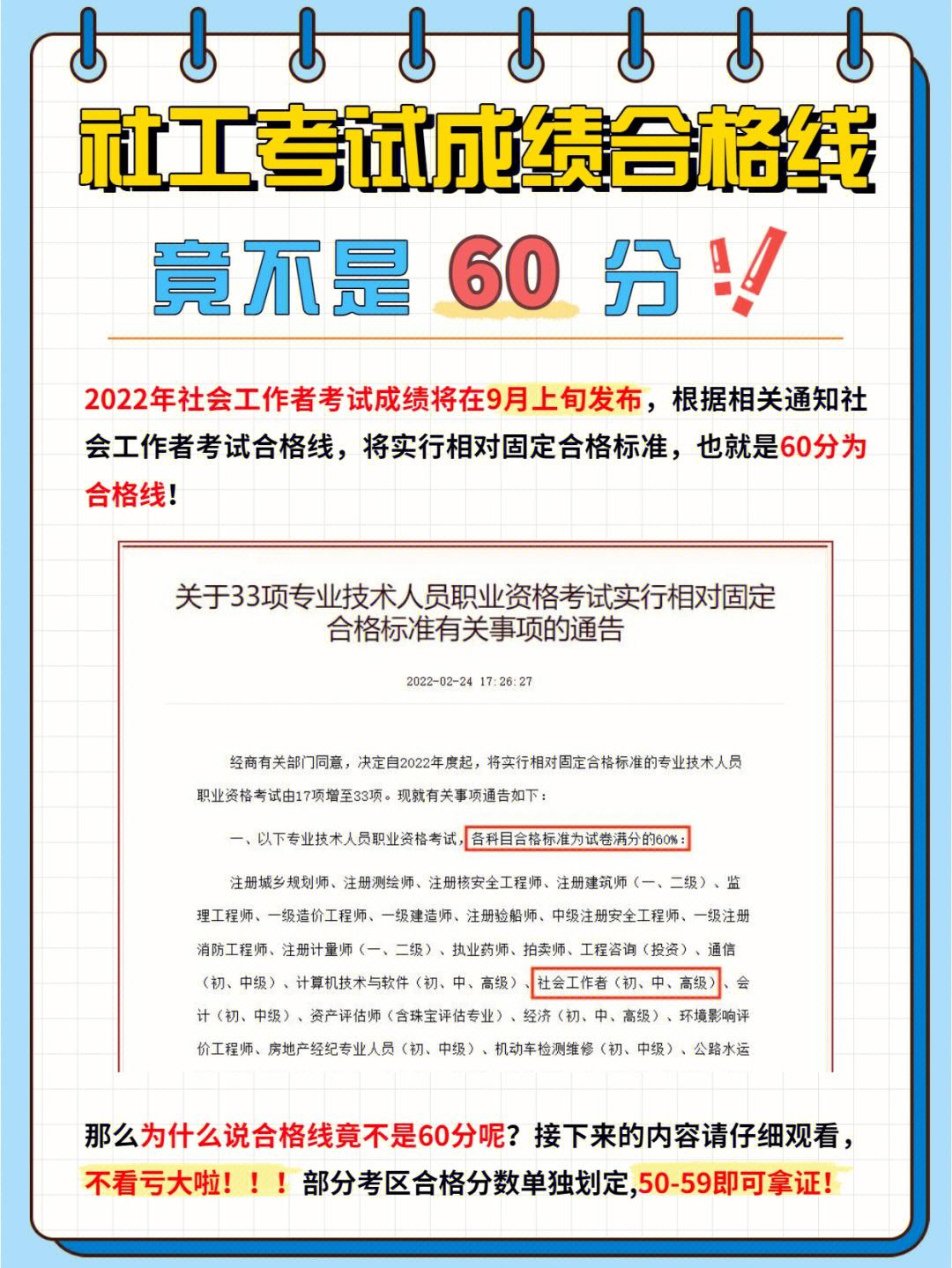 社工考試59.5為什么算合格(想去社區(qū)工作在哪報名)-圖1