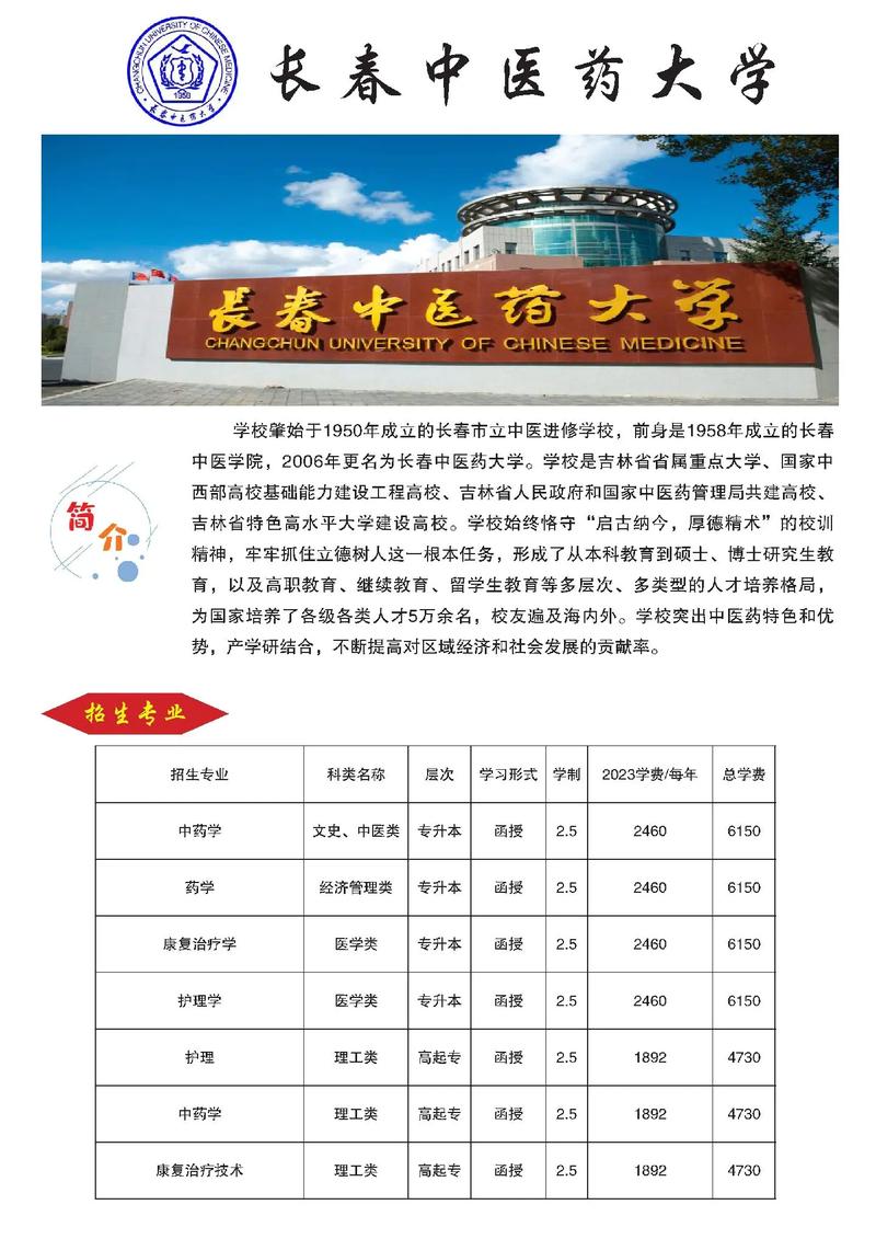 中醫(yī)藥大學(xué)成人教育招生簡章-圖1