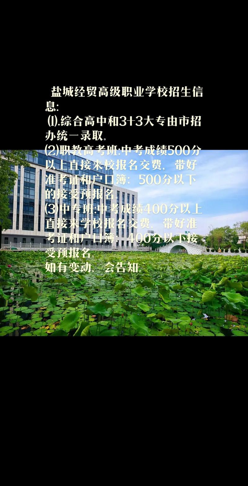 鹽城市經(jīng)貿(mào)高級職業(yè)學(xué)校招生要求-圖1