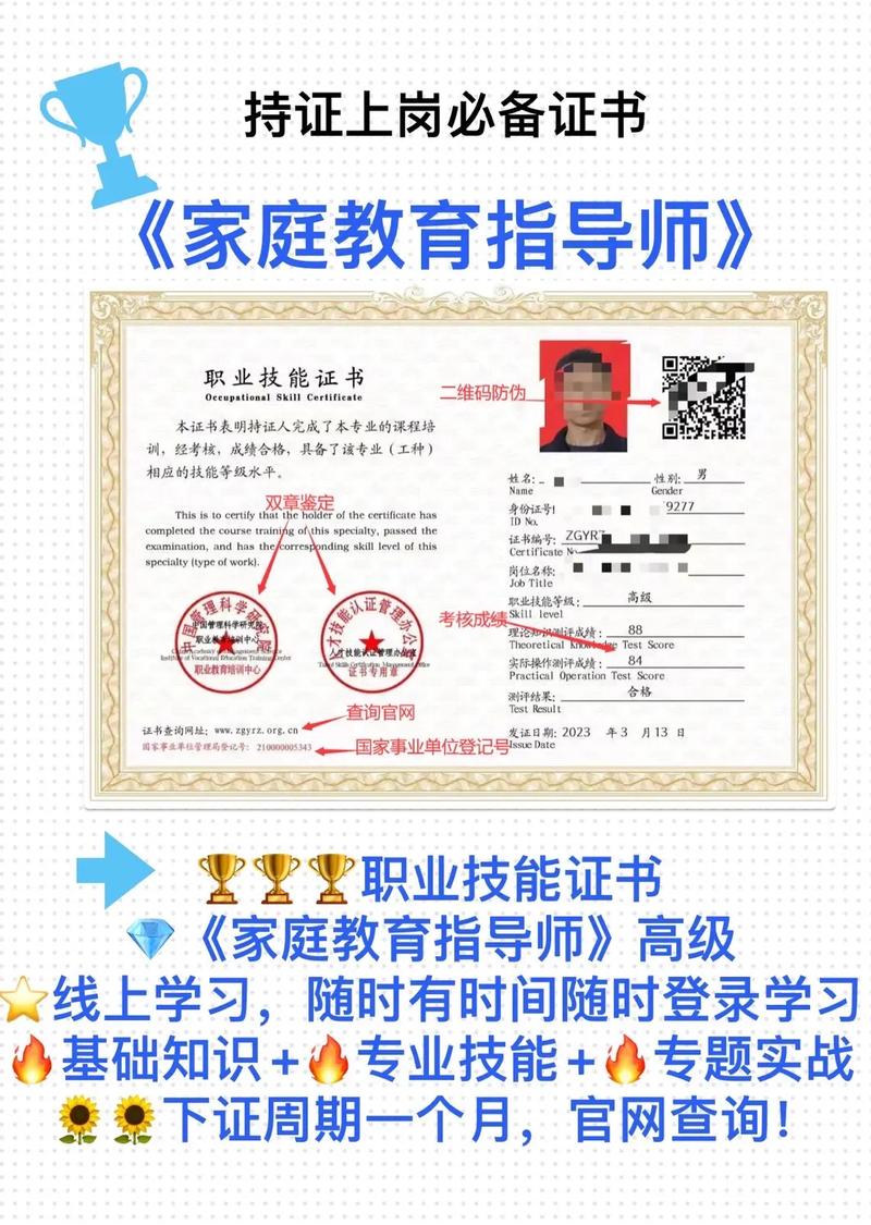 高級家庭教育指導(dǎo)師是個什么證-圖1