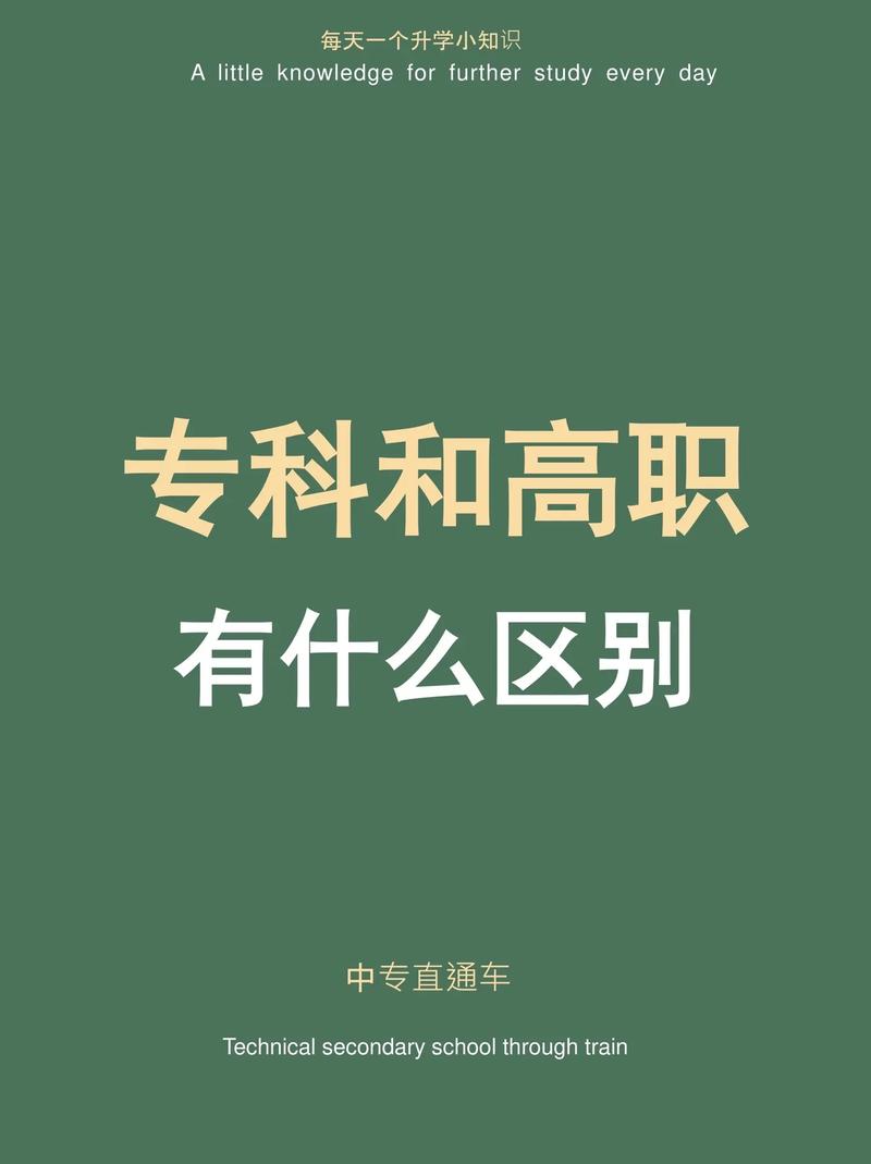 大專(zhuān)和高職有什么區(qū)別嗎-圖1