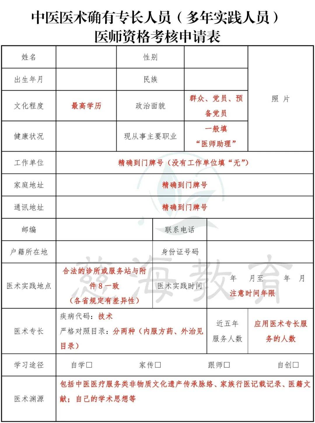 中醫(yī)專(zhuān)長(zhǎng)醫(yī)師資格證報(bào)考條件和時(shí)間(怎么報(bào)考)-圖1
