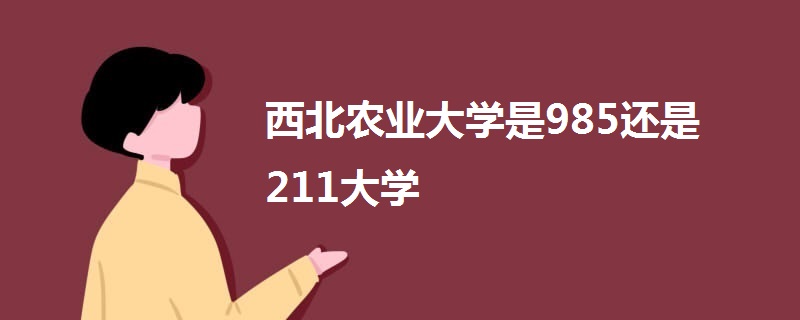 西北農(nóng)業(yè)大學(xué)是985還是211大學(xué)-圖1