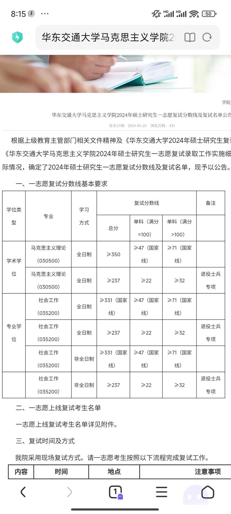 華東交通大學(xué)考研好不好考？復(fù)試刷人嚴(yán)重？-圖1