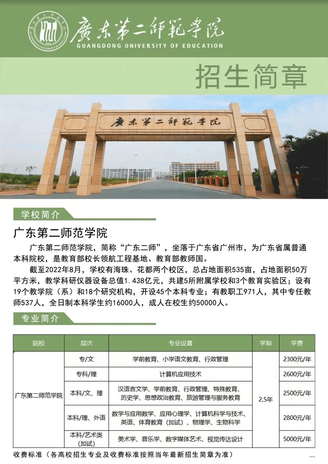 廣東第二師范學(xué)院2024年招生簡(jiǎn)章介紹-圖1
