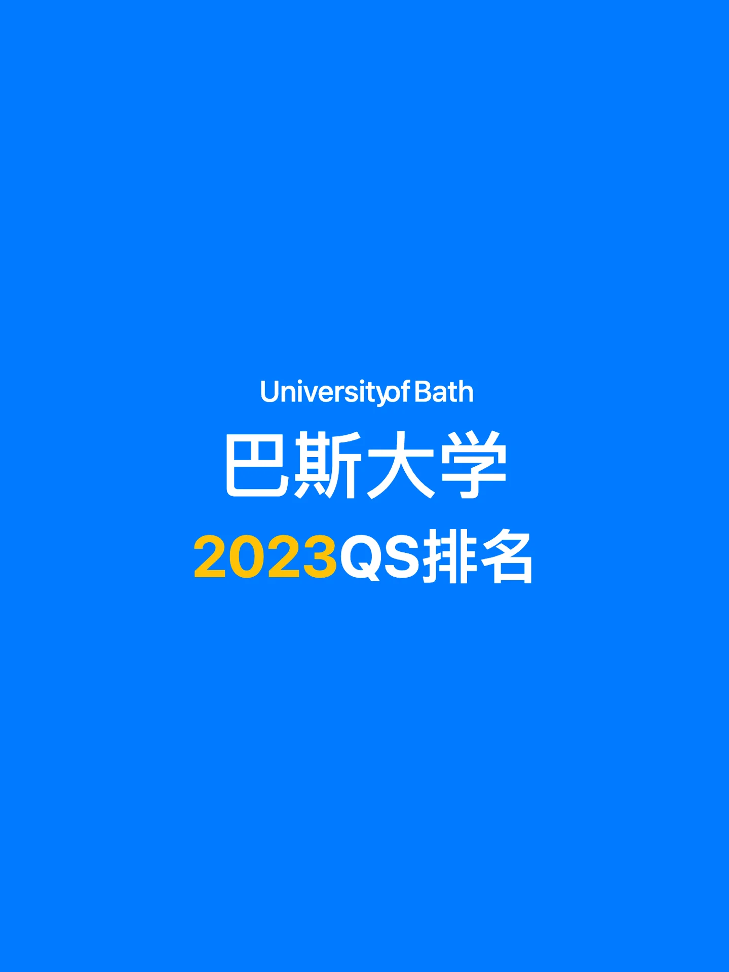巴斯大學(xué)相當(dāng)于國內(nèi)什么大學(xué)？含金量高嗎？-圖1