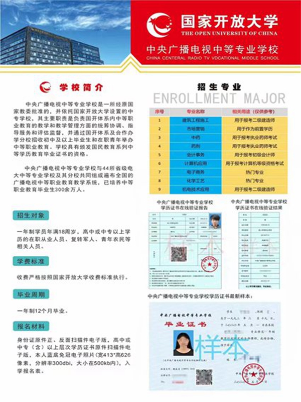 2025年電大中專報(bào)名入口(官網(wǎng)最新發(fā)布)-圖1