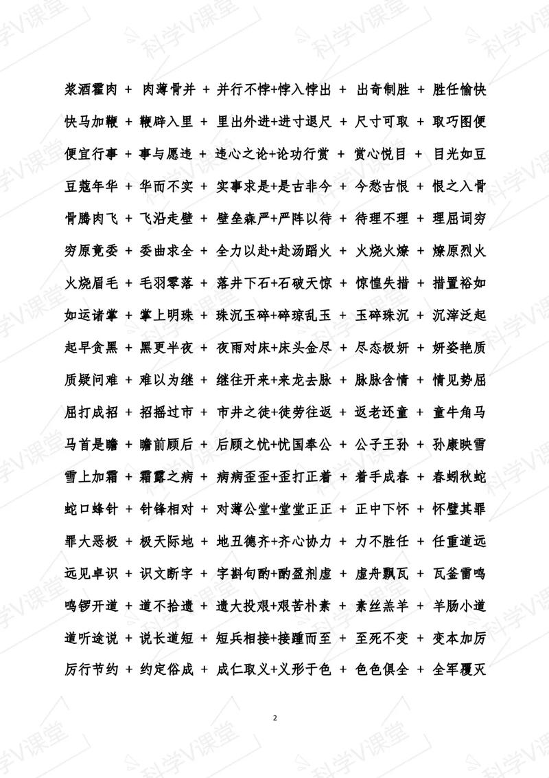 詞語(yǔ)接龍-圖1