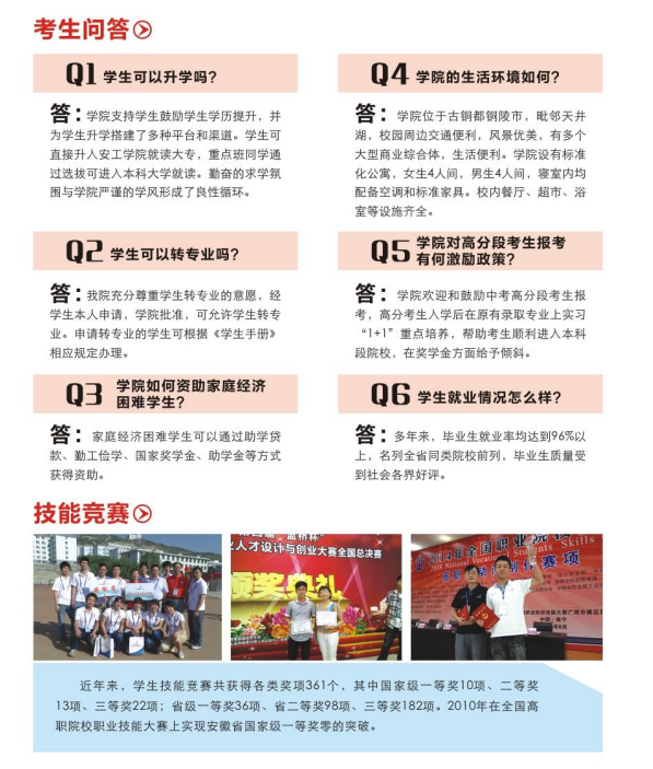 安徽中職3+3升學(xué)班哪家好？安徽工業(yè)職院升學(xué)率及優(yōu)勢分析-圖1