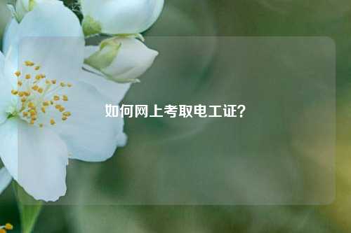 如何網(wǎng)上考取電工證？-圖1